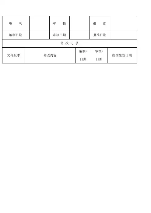 IPQC巡检规范