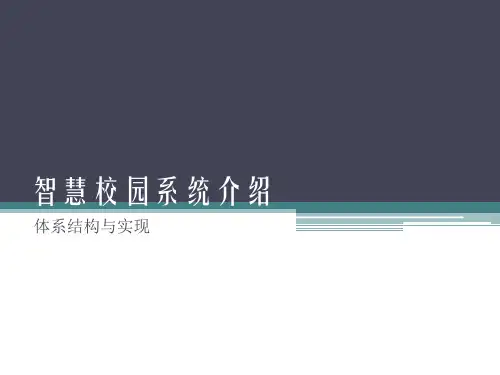 智慧校园介绍.ppt