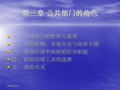 中国政法行政管理考研专业课课件公共管理学_张成福 (5)PPT教学课件