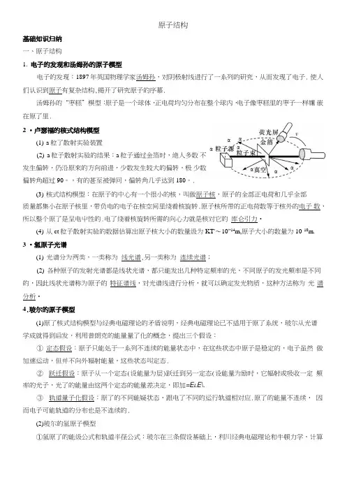 原子结构-带答案.doc