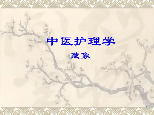 中医护理学 藏象(心肺)课件