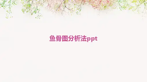 鱼骨图分析法ppt