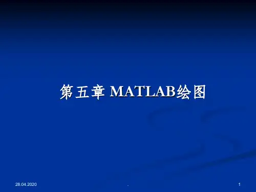 第五章 matlab绘图ppt课件