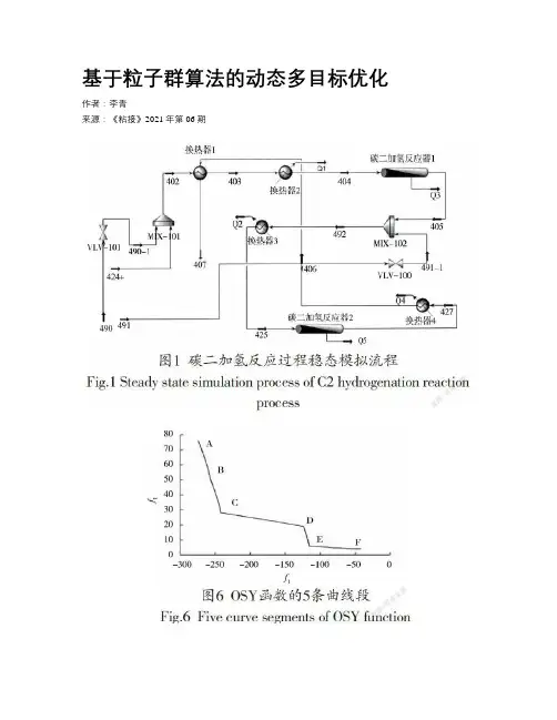 基于粒子群算法的动态多目标优化 