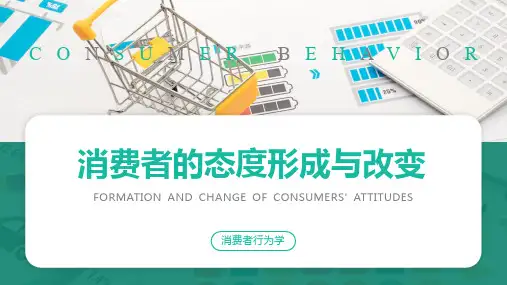 《消费者行为学》课件——4.消费者的态度形成与改变