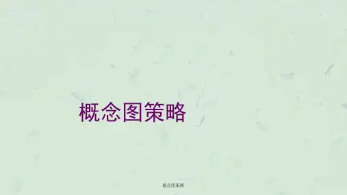 概念图策略课件