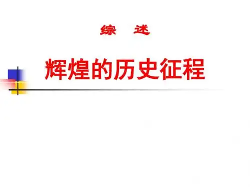 10综述3 辉煌的历史征程