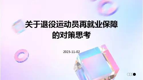 关于退役运动员再就业保障的对策思考