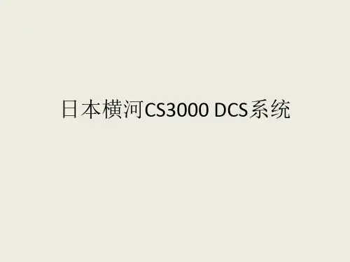 10-日本横河CS3000 DCS系统结构及硬件介绍