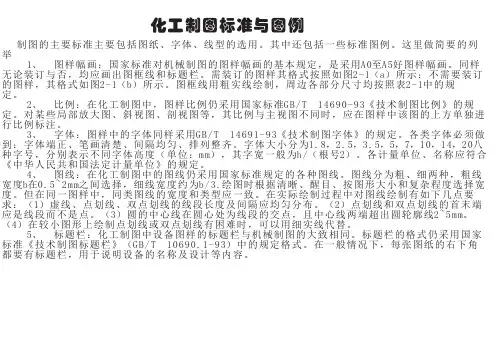化工工艺流程图制图标准与基本图例1