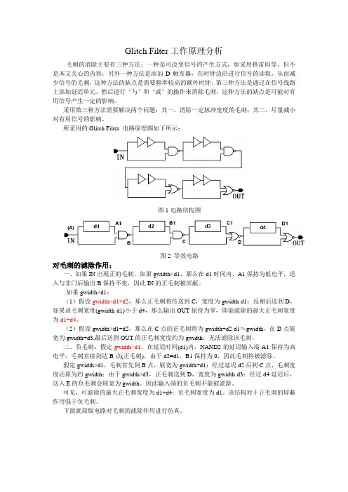 Glitch Filter工作原理分析
