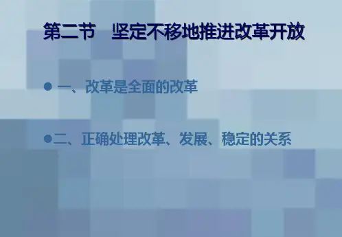毛概第七章第二节