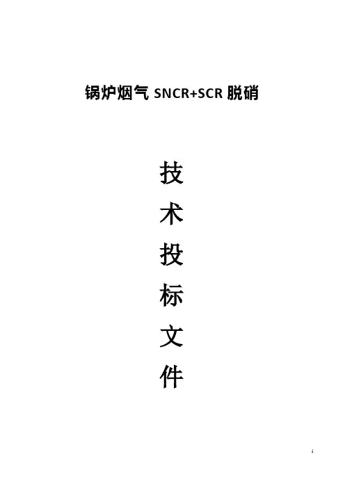 (完整版)SNCR+SCR方案