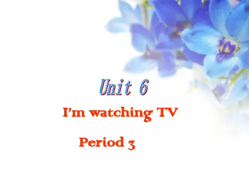 人教版新目标七下unit6 Section B 课件