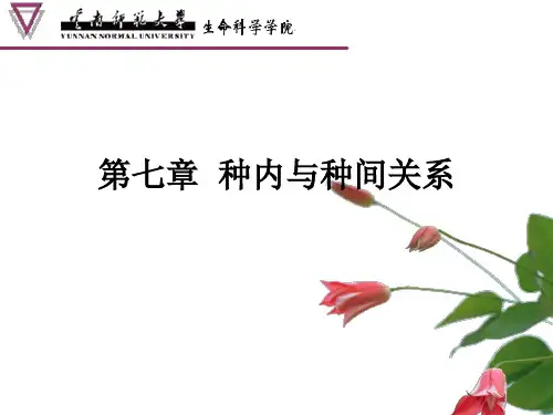 种内与种间关系(1)幻灯片PPT