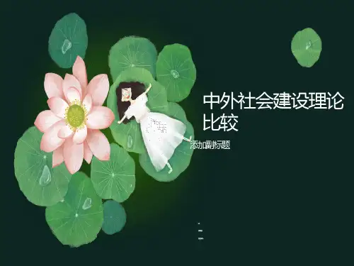 中外社会建设理论比较