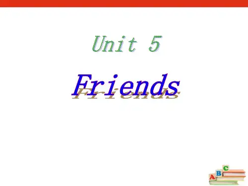 《Friends》优秀PPT