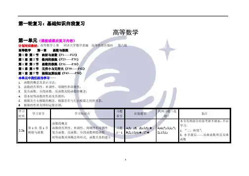 考研数学必做课后习题