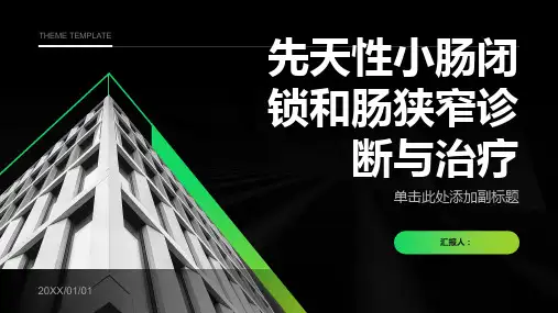 先天性小肠闭锁和肠狭窄诊断与治疗PPT