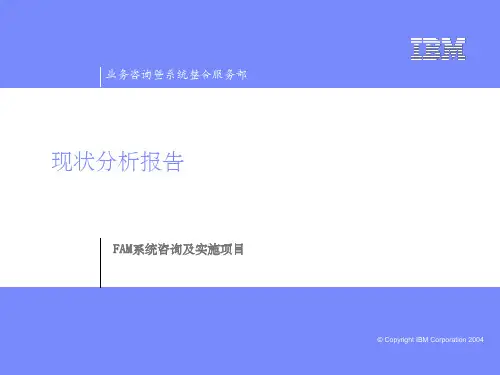 企业资产现状分析ppt课件
