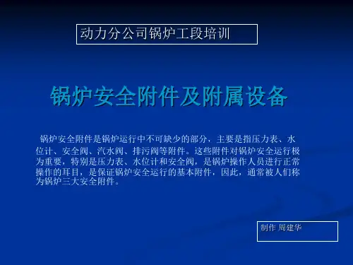锅炉安全附件及附