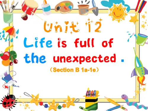 人教版九年级英语全 Unit 14 Section B (1a-1e)教学课件共14张PPT