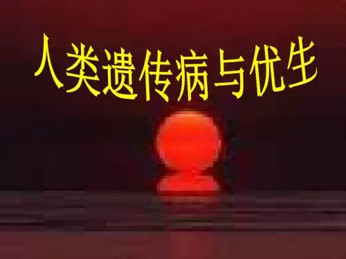 高二生物人类遗传病与优生(1)(新编201908)