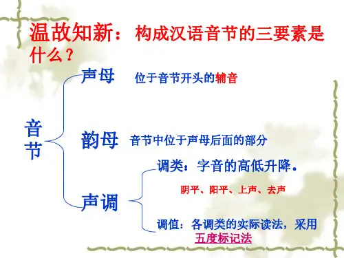选修《语言文字应用》第2课千言万语总关音《第一节 字音档案》公开课(28张PPT)课件