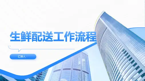 生鲜配送工作流程