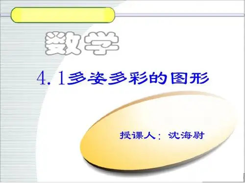 多姿多彩的图形ppt14 人教版