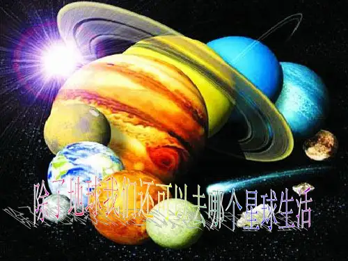 人体生命活动需要的环境条件
