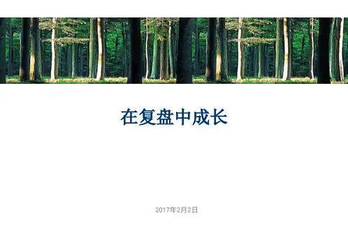 如何复盘ppt课件