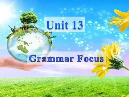 九年级英语Grammar Focus-2