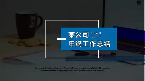 程序员2020年终总结PPT