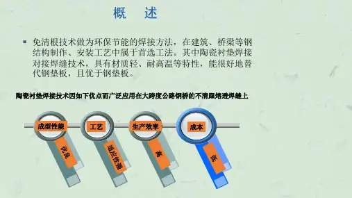 陶瓷衬垫法钢板对接焊缝焊接技术探讨课件