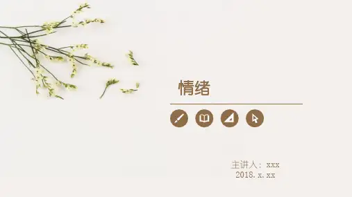 认识你的情绪ppt