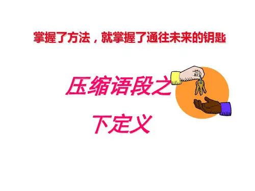 高考语文语言运用题-下定义(上课用)