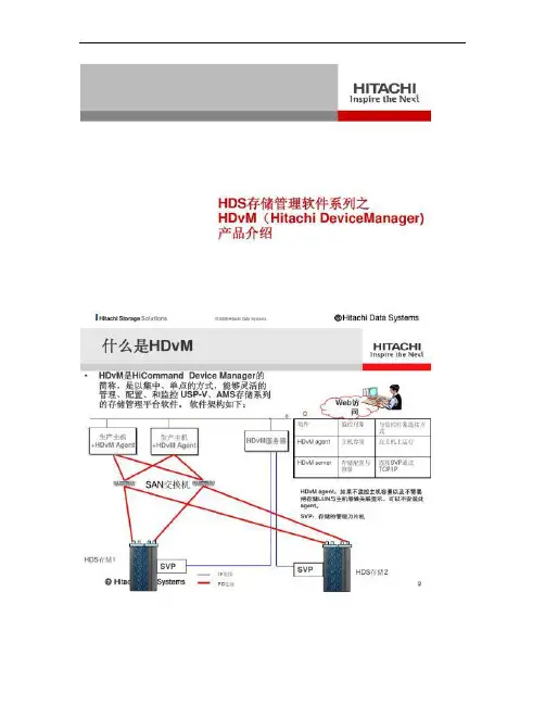 HDS存储管理软件系列之HDvM(HitachiD.