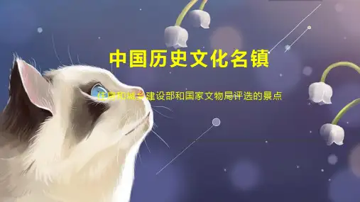 中国历史文化名镇