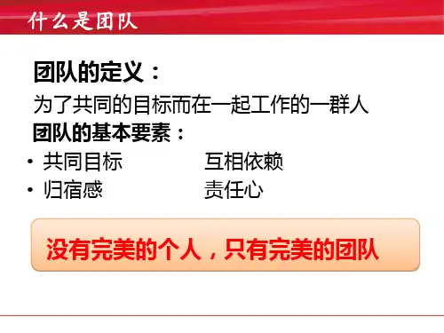 团队活动游戏集合PPT课件
