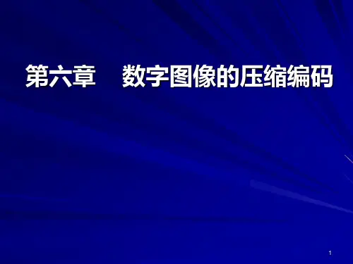 z6数字图像的压缩编码PPT课件