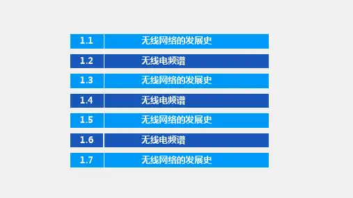 无线网络ppt第一章