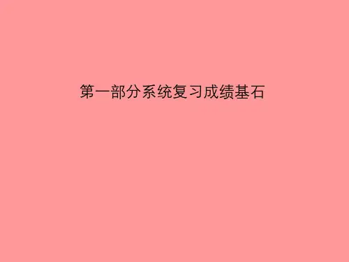 (临沂专版)2018中考化学总复习_第一部分 系统复习 成绩基石 第九单元 溶液课件 新人教版