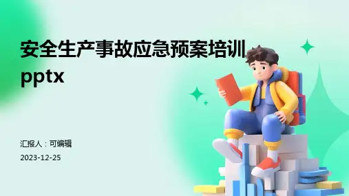 安全生产事故应急预案培训pptx (2)