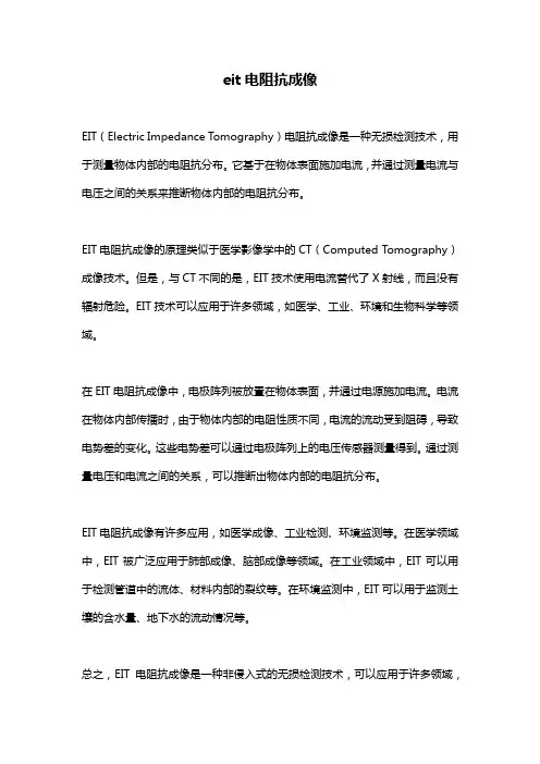 eit电阻抗成像