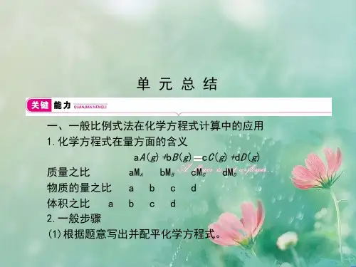 2019高考化学大一轮复习 第一单元 化学计量在实验中的应用总结讲义 精品优选公开课件