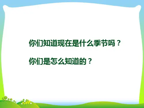 二年级语文下册课文12找春天教学课件部编版