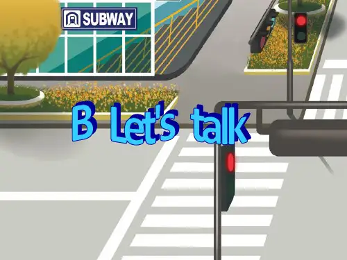 新版人教版六年级上册英语 第二单元 Unit2 B Let's talk课件