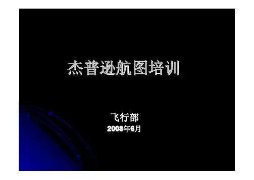 杰普逊航图培训标准仪表离场图