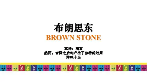 金地自在城三期布朗思东企划定位和表现第一季专题培训课件